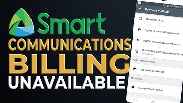 FIXED Unavailable Smart Communications Billing