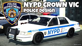 NYPD Crown Vic Police Design | Car Parking Multiplayer