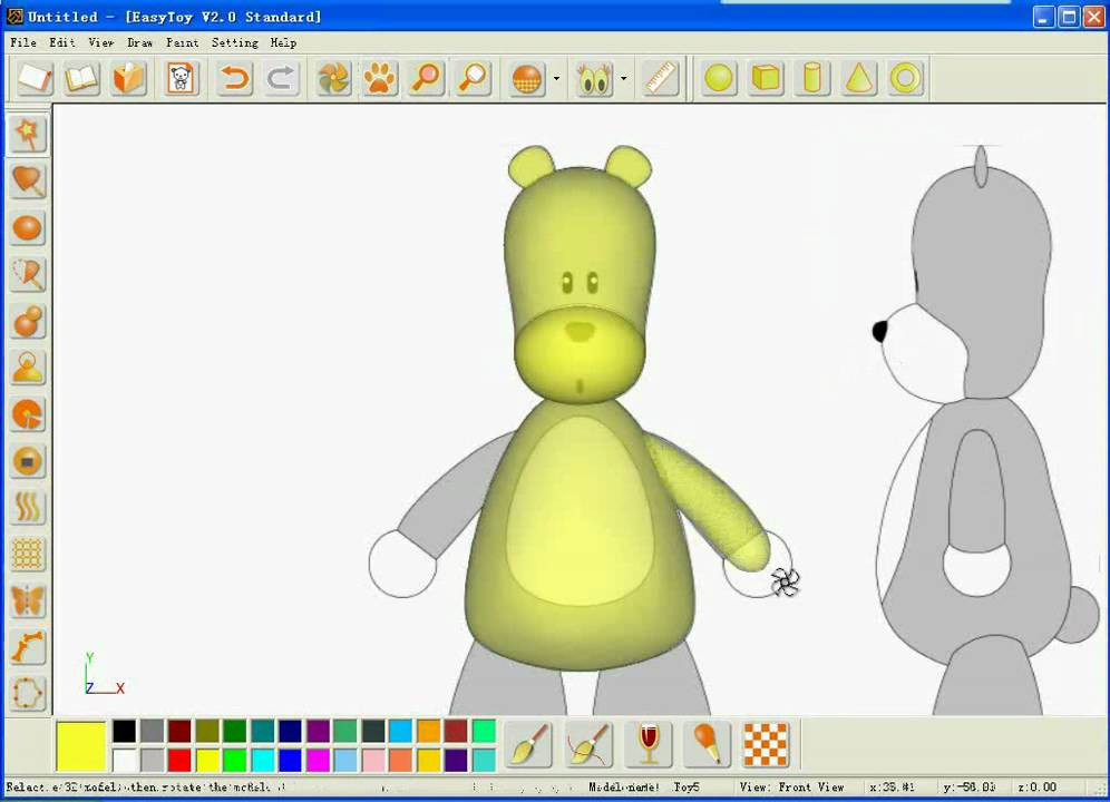 Easy 3d Modelling Using Sketched Based Easytoy Software Youtube