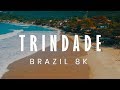 Trindade, Paraty. Secret Beaches near Rio de Janeiro. Flying Over Brazil drone footage.