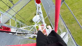 Cell Tower Climb | Awesome View