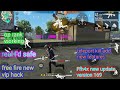 free fire new vip mode menu ffh4x telekill add new version 1.70 op rank working fly hack /godsteam