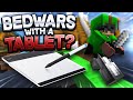 Using A DRAWING TABLET To Win Bedwars!