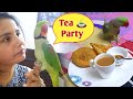 Mummy ki Tea party me Pablo ki Mastiii 😜