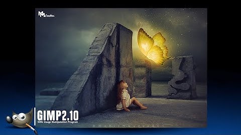 With The Butterfly - GIMP Manipulation Tutorial | Photoshop editing in GIMP | Codingcreator
