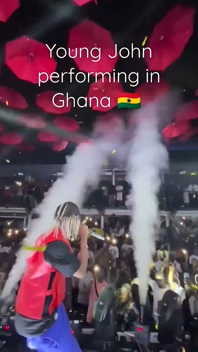 Young John performing in Ghana 🇬🇭 🇳🇬🔥 #entertainment #music #nigeria #ghana #performance