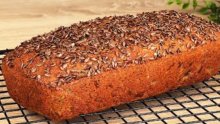 : Kein Weissmehl, nur Linsen! Das beste glutenfreie, zuckerfreie und hefefreie Brot in 5 Minuten