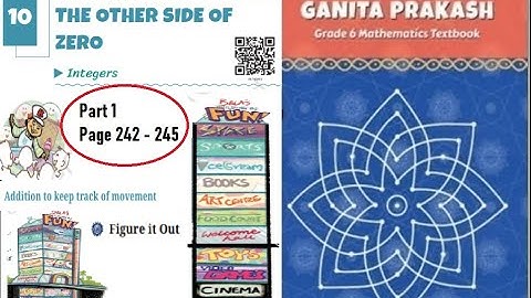 The Other Side of Zero Class 6 Chapter 10 Ganita Prakash Part 1 P 242 - 245 Integers Figure it Out