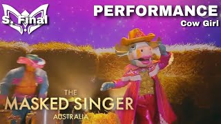 S. Final Cow Girl Sings "We Are Young" | The Masked Singer AU | Season 5
