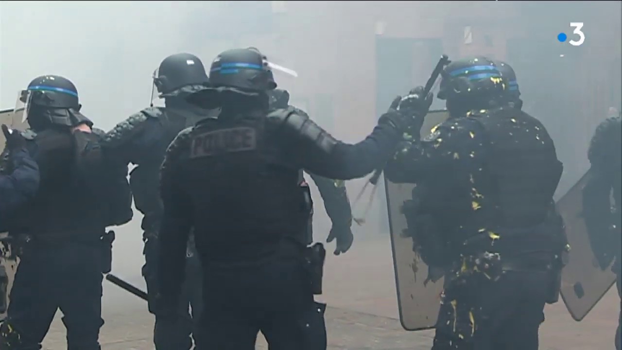 Acte VII des gilets jaunes à Toulouse