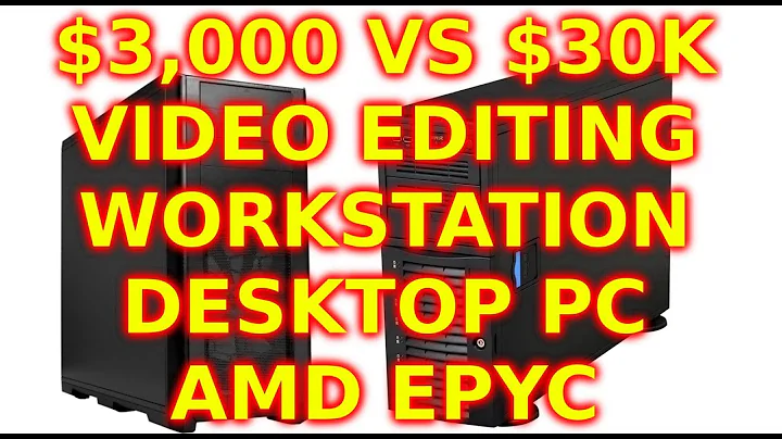 $3,000 VS $30,000: Diferencias en Estaciones de Trabajo de Edición de Video