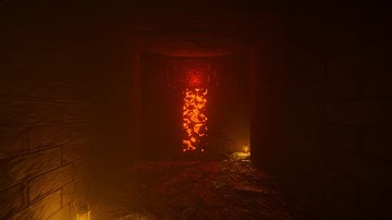 A 3D Horror Scene (Blender EEVEE)