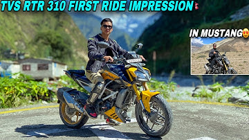 Tvs Apache Rtr 310 First Ride🇳🇵: Nepal Needs This Bike❤️‍🔥| Looks, Expected Price ?