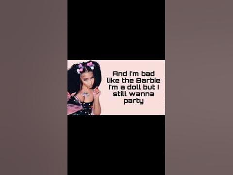 Nicki Minaj Barbie World Snippet Lyrics 🦄🔥 #nickiminaj #barbieworld #