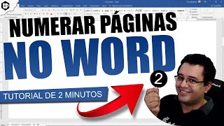 📃  WORD  | Normas da ABNT - Como numerar páginas no Word