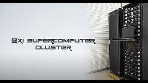 Supercomputer Build @Xi