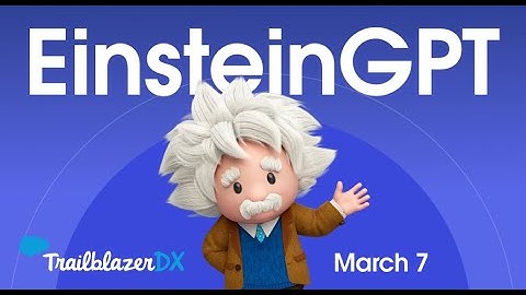 Einstein GPT: AI for Salesforce CRM EinsteinGPT #einstein #chatgpt #openai #tdx