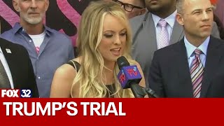Stormy Daniels offered jurors details about alleged one-night stand with Trump