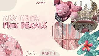 Roblox | Pink Aesthetic Decal Codes ♡ || Bloxburg x Pizza Place x Berry Avenue x Royale High ||