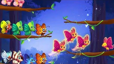 Butterfly Sort: Color Sorting Game