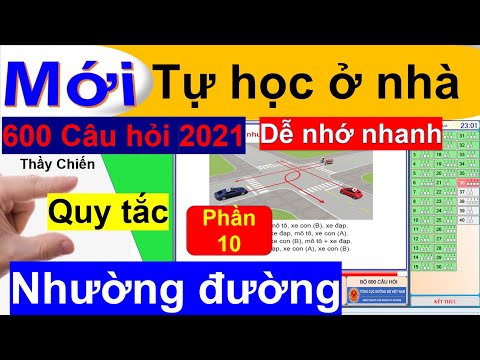 #1 Mẹo học 600 câu hỏi lý thuyết tại nhà siêu dễ nhanh bao thi đậu – phần 10/Thầy chiến Mới Nhất