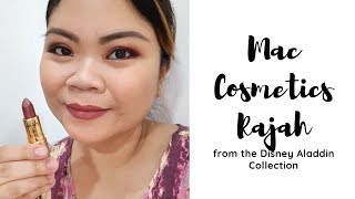 Mac Cosmetics Disney Aladdin Collection Lipstick In The Shade Rajah