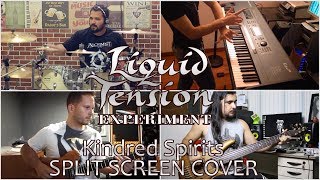 Liquid Tension Experiment - Kindred Spirits - Split Screen Cover