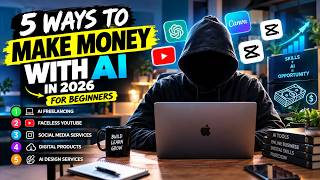 5 Ways to Make Money With AI in 2026 (For Beginners) 💰