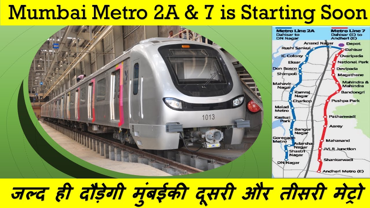 Mumbai Metro 2a 7 Starting Soon Indian Postman Youtube