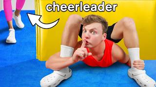 I Built a SECRET Room in a Cheer Gym!