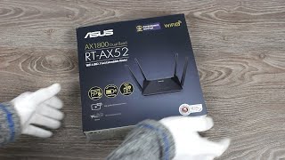 ASUS RT-AX52 Router Unboxing