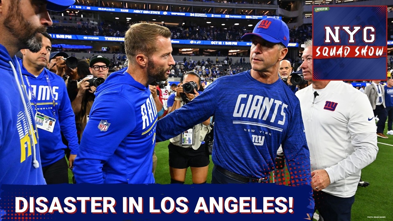 GIANTS SQUAD SHOW: WEEK 2 - GIANTS FACE RAMS IN L.A.