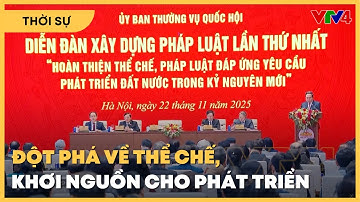 Đột phá về thể chế, khơi nguồn cho phát triển | VTV4