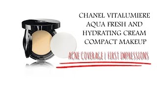 CHANEL Vitalumiere Aqua Fresh and Hydrating Cream Compact Makeup