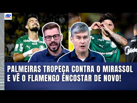 "O PALMEIRAS TÁ CHAMANDO O FLAMENGO pra BRIGA! HOJE PERDEU A CHANCE de..." | EMPATE com o MIRASSOL!