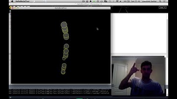 LeapMotion + Processing Test #1