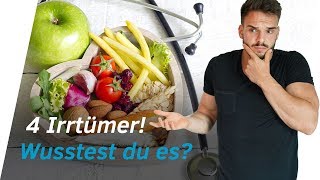 4 Krasse DIÄT-IRRTÜMER die du NICHT glauben solltest | Andiletics