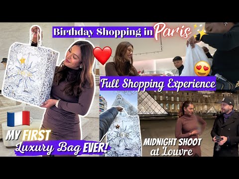 I BOUGHT MY FIRST DESIGNER BAG FROM PARIS! 🥹✨❤️ Full Luxury