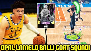 GALAXY OPAL LAMELO BALL GAMEPLAY! BEST GODSQUAD IN THE GAME! NEW ROOKIES! NBA 2K20 MYTEAM UNLIMITED