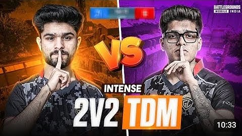 INTENSE 2v2 TDM FIGHT Against @JONATHANGAMINGYT | BGMI HIGHLIGHT