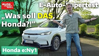 Honda Eny1 Was Habt Ihr Euch Dabei Gedacht Honda? - E-Auto Supertest Mit Alex Bloch Ams