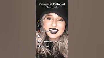 Ranking the cringiest millennial moments of 2025 #ranking #cringe