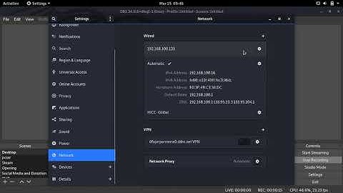 Linux Debian Network Manager DNS Setting Changing