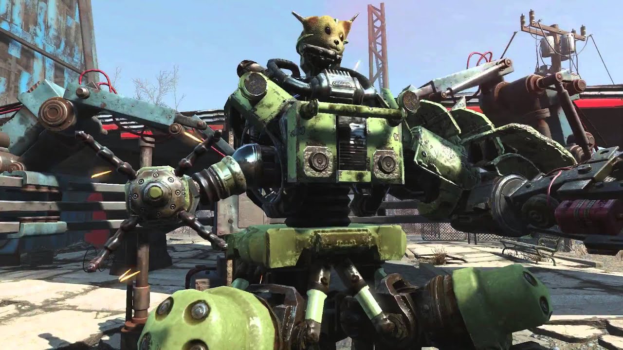 Fallout 4 automatron роботы фото 49