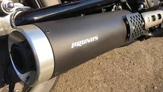 ヤマハボルト　PRUNUS スリップオンマフラー yamaha Bolt 950 XV950