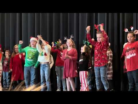 Elliott county primary school (Lakeside elementary) Christmas program 2023 Second 2nd grade part 2