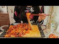 SUB•VLOG 자취생 브이로그🧀 치즈 닭갈비 만들어 먹고 그릭요거트 딸기 샌드위치 만들어 먹는 일상 브이로그(치즈닭갈비,만두국,두부잡채,그릭요거트딸기샌드위치,그릭요거트만들기)