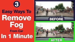 How To Avoid Fog Inside The Car During Rainy Seasons || Defog Windshield screenshot 4