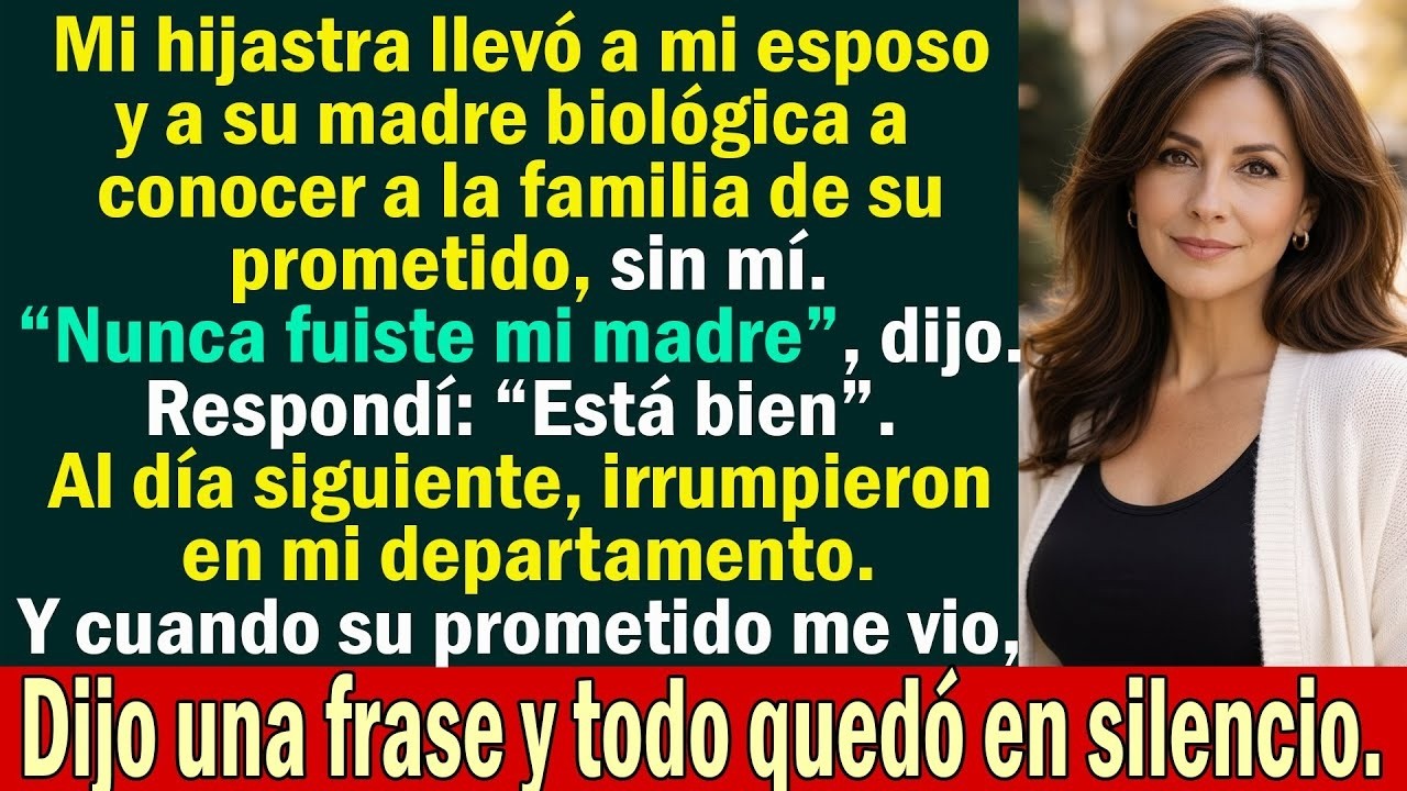 Mi hijastra dijo： “Nunca fuiste mi madre” — y la verdad habló en la iglesia