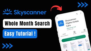 How to Select Whole Month on Skyscanner App ! screenshot 5